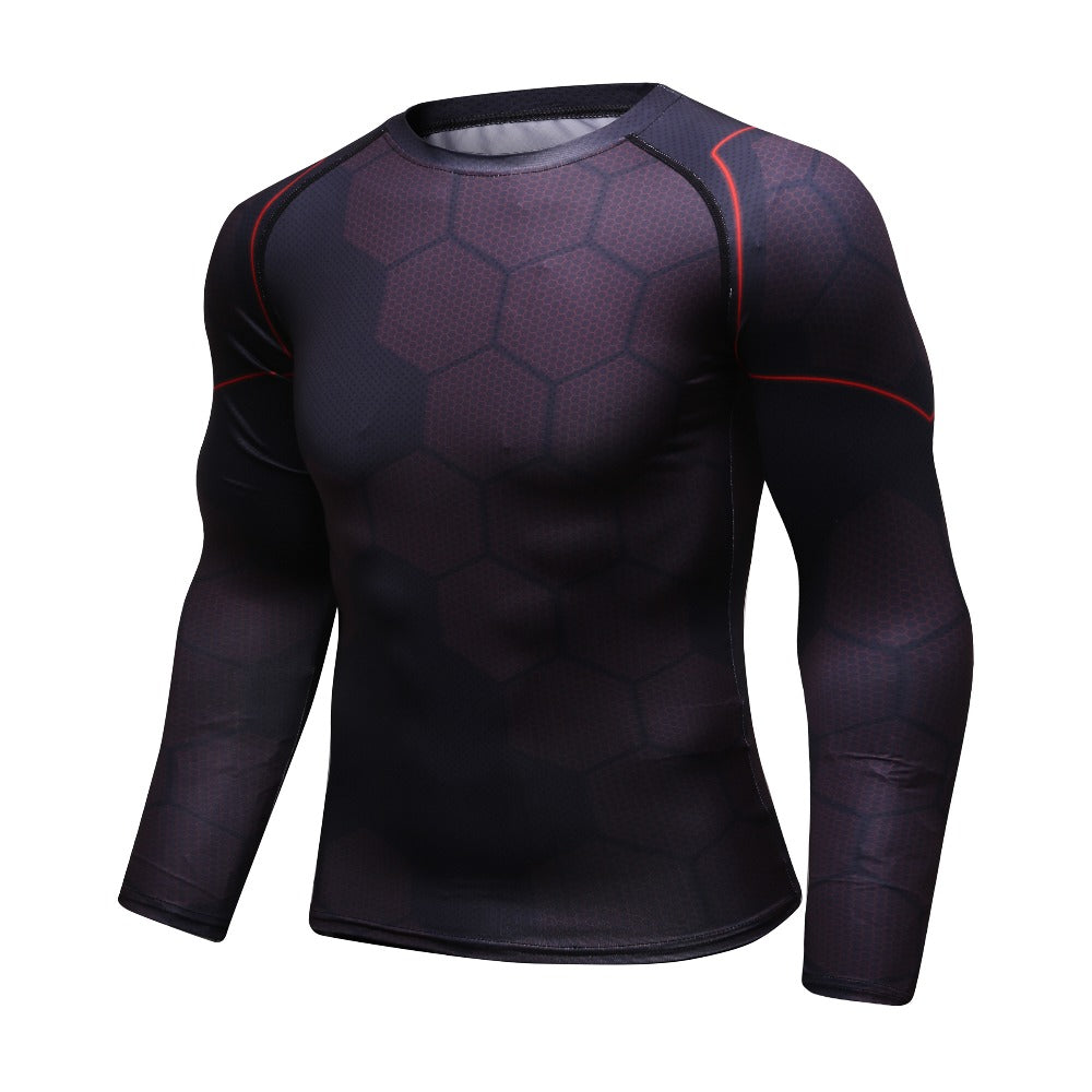 Iron ManCompression 'Avengers | Infinity War' Elite Iron ManStark No Reactor Undersuit Long Sleeve Rashguard