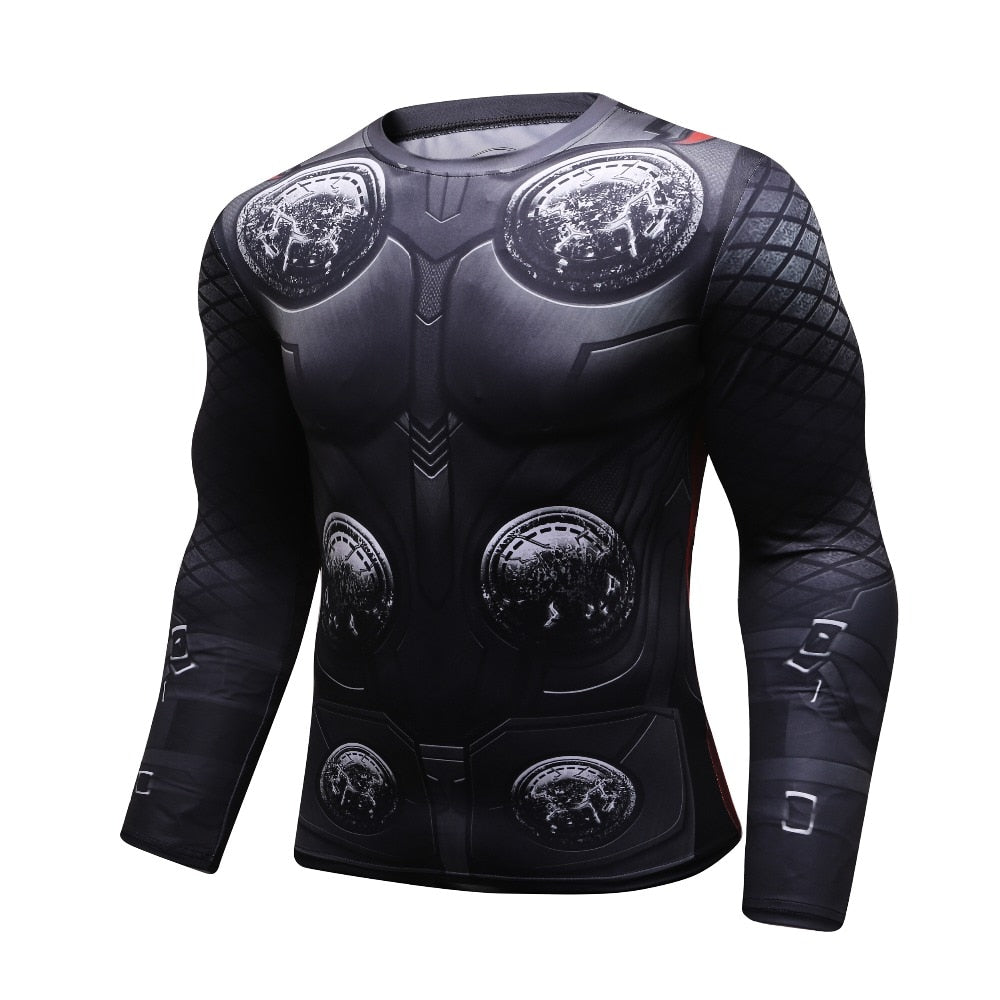 Thor Compression 'Infinity War | End Game' Elite Long Sleeve Rashguard
