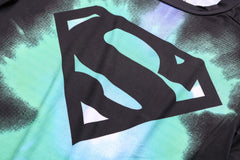 Women's Supergirl Compression 'Tie Dye/Black' Elite Short Sleeve Rashguard