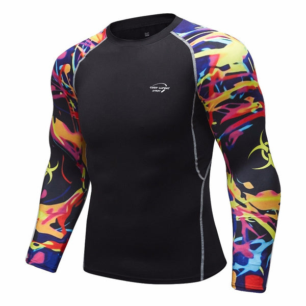 Tribal Compression 'Quarantine' Elite Long Sleeve Rashguard