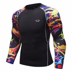 Tribal Compression 'Quarantine' Elite Long Sleeve Rashguard