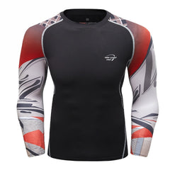 Tribal Compression 'El Camino' Elite Long Sleeve Rashguard