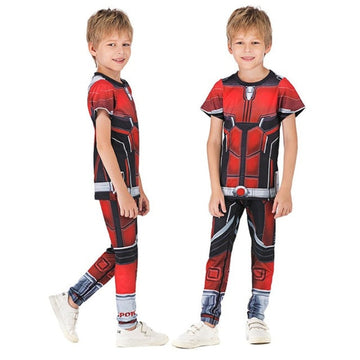 Kids Ant-Man Compression 'End Game' Rashguard Set