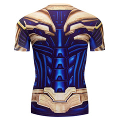 Thanos Compression 'End Game | War Armor' Short Sleeve Rashguard