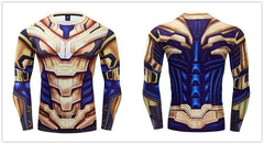 Thanos Compression 'End Game | War Armor' Long Sleeve Rashguard