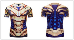 Thanos Compression 'End Game | War Armor' Short Sleeve Rashguard