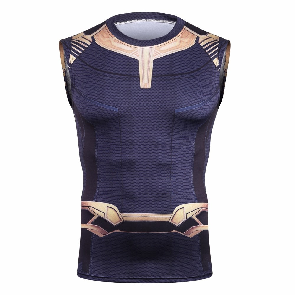 Thanos Armor Compression Tank Top