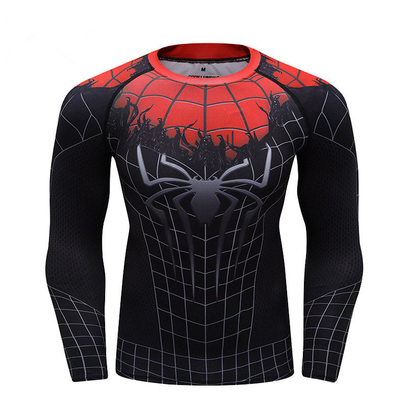 Spider Man Compression 'Venom Symbiote' Elite Long Sleeve Rashguard