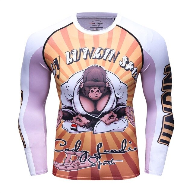 Gorilla Compression 'Zen' Elite Long Sleeve Rashguard