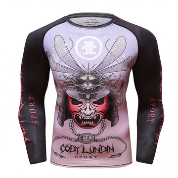 Samurai Compression 'Mengu' Elite Long Sleeve Rashguard