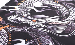 Dragon Compression 'Silver Dragon' Elite Short Sleeve Rashguard