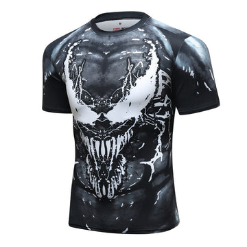 Venum Compression 'Sheer Carnage' Elite Short Sleeve Rashguard