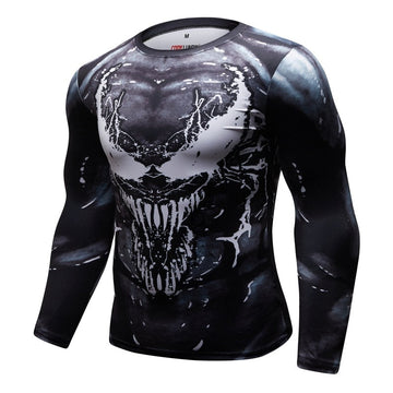 Venum Compression 'Sheer Carnage' Elite Long Sleeve Rashguard