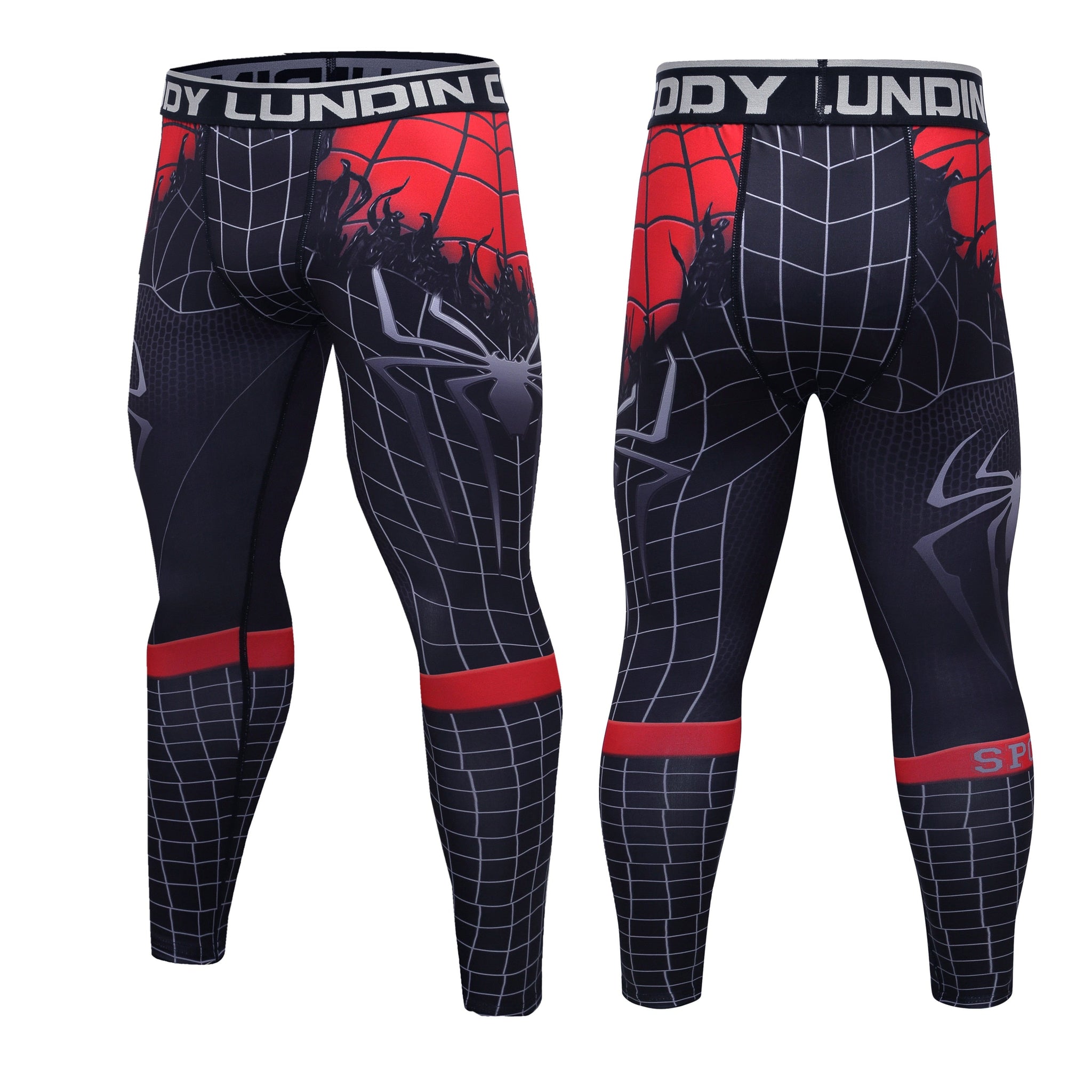 Spider Man 'Venom Symbiote' Elite Compression Leggings Spats