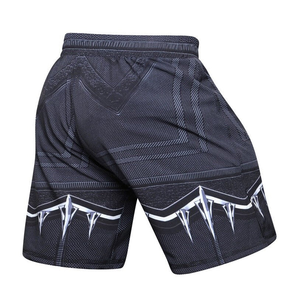 Men's Black Panther MMA Boxing Fight Shorts