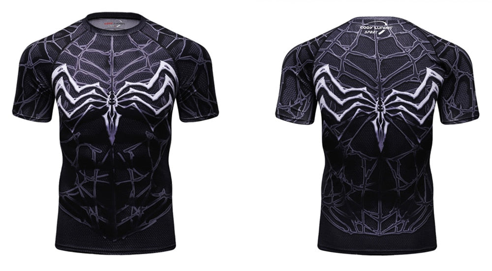 Venum Compression 'Of Symbiotes and Men' Elite Short Sleeve Rashguard
