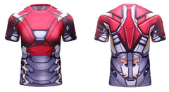 Iron ManCompression 'Mark XVII' Elite Short Sleeve Rashguard
