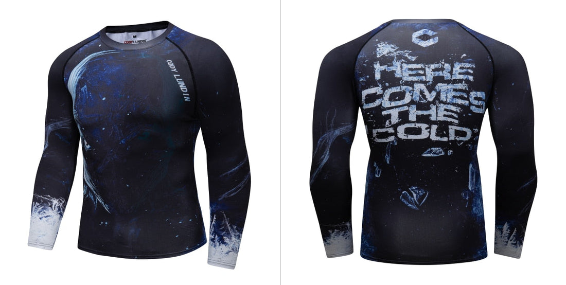 Warrior Compression 'Winter is Coming' Elite Long Sleeve Rashguard