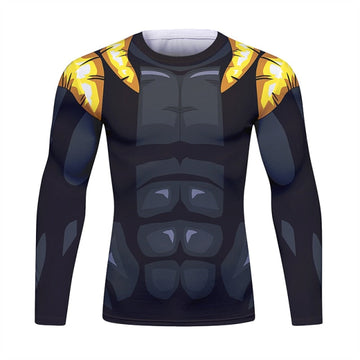 Dragon Ball Z 'Onyx Gogeta' Long Sleeve Elite Rashguard