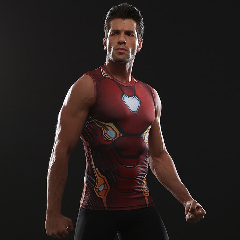 Iron ManCompression 'Mark 50' Tank Top