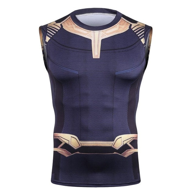Thanos Armor Compression Tank Top