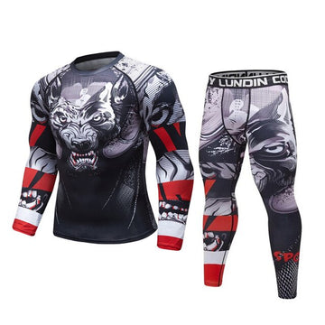 Wolf 'Prey' Elite Compression Long Sleeve Set