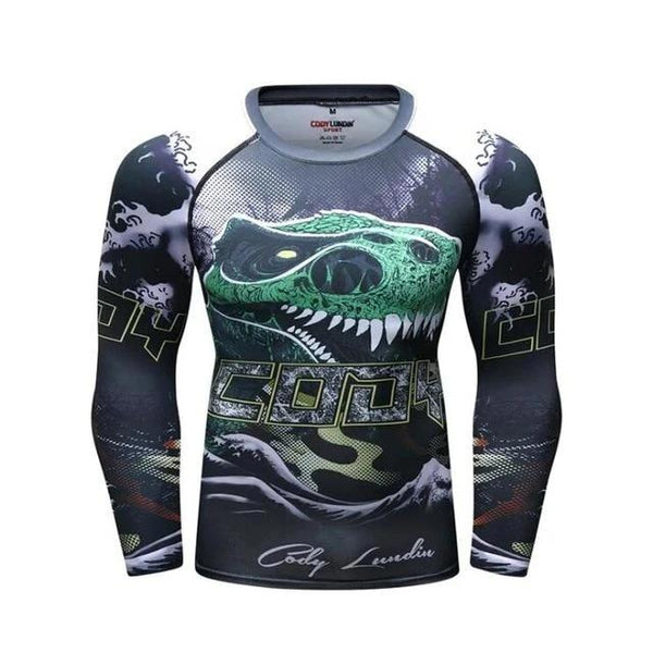 T Rex Compression Elite Long Sleeve Rashguard