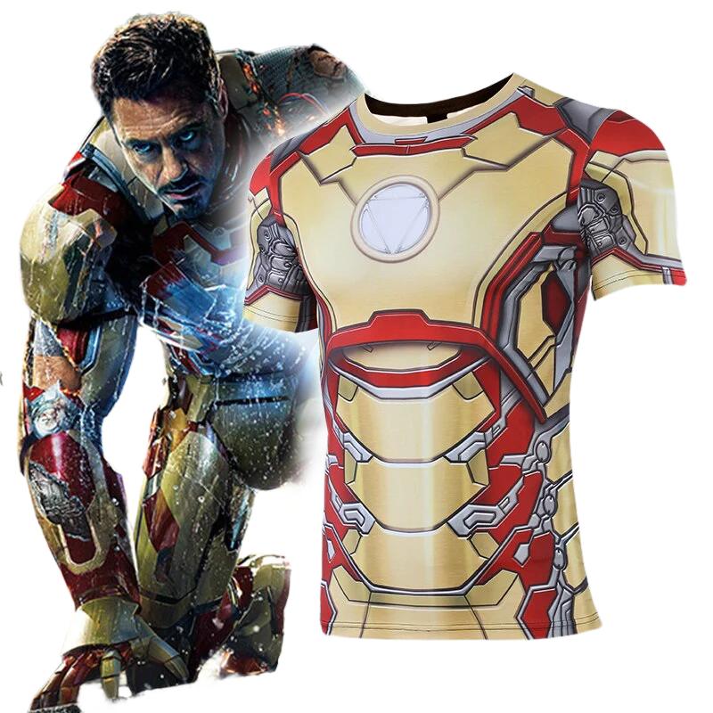 Iron ManCompression 'MK 42' Premium Short Sleeve Rashguard