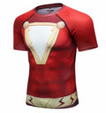Shazam Premium Short Sleeve Compression Rash Guard-RashGuardStore
