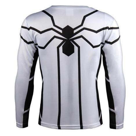 Spiderman "Future Foundation" Compression Long Sleeve Rashguard-RashGuardStore