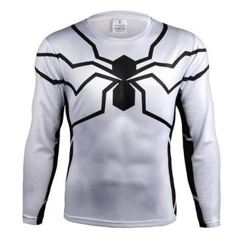 Spiderman "Future Foundation" Compression Long Sleeve Rashguard-RashGuardStore