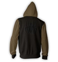 Spiderman 'Noir' Zip Up Hoodie-RashGuardStore