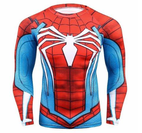 Spiderman "Scarlet Spider" Compression Long Sleeve Rashguard-RashGuardStore