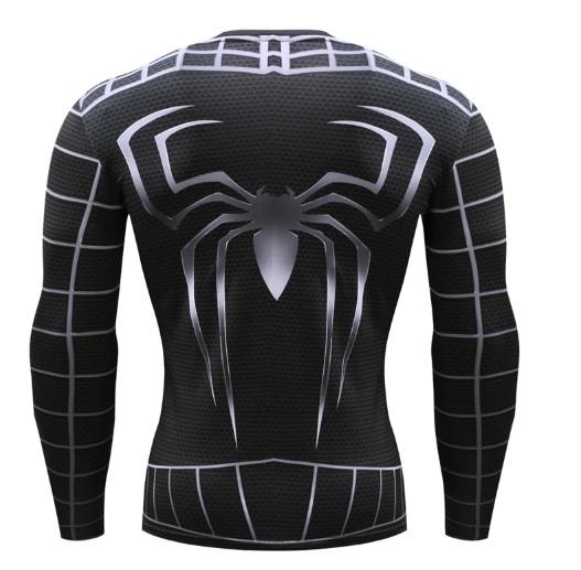 Spider Man "Symbiote 2" Compression Long Sleeve Rashguard