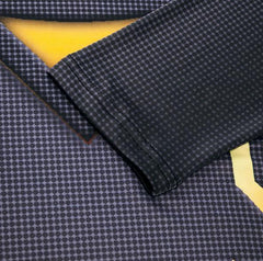 Superman "Powersuit Black/Yellow" Premium Dri-Fit Long Sleeve Rashguard-RashGuardStore