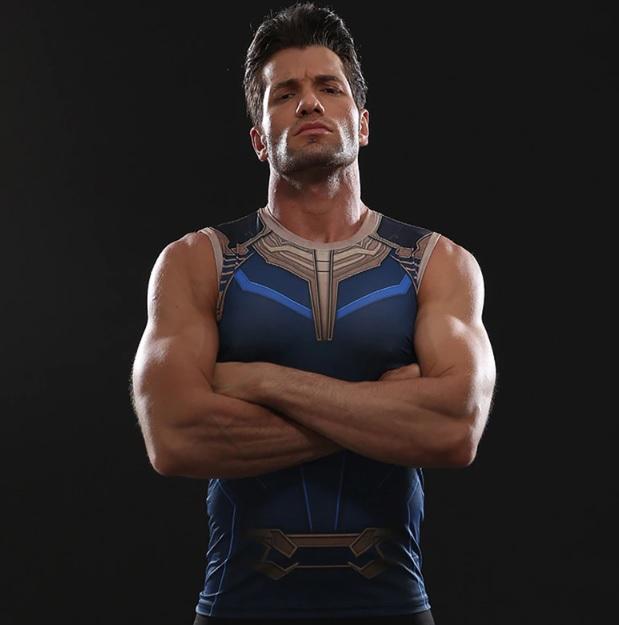 Thanos Compression Tank Top-RashGuardStore