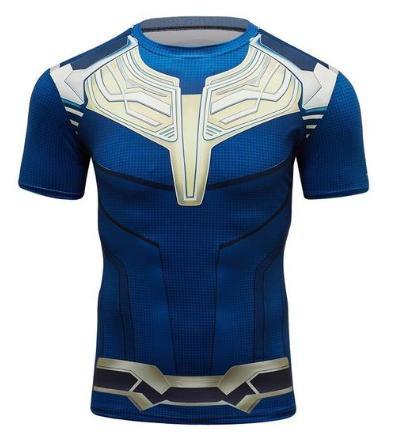 Thanos Short Sleeve Compression Rashguard-RashGuardStore