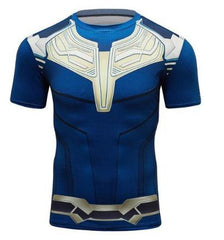 Thanos Short Sleeve Compression Rashguard-RashGuardStore