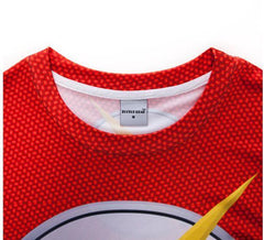 The Flash 'Classic' Premium Dri-Fit Short Sleeve Rashguard-RashGuardStore