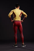 The Flash Men'S Compression Leggings Grappling Spats-RashGuardStore