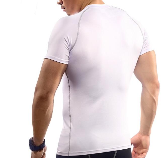 The Flash Reverse "Hero Revealed" Compression Short Sleeve Rash Guard-RashGuardStore