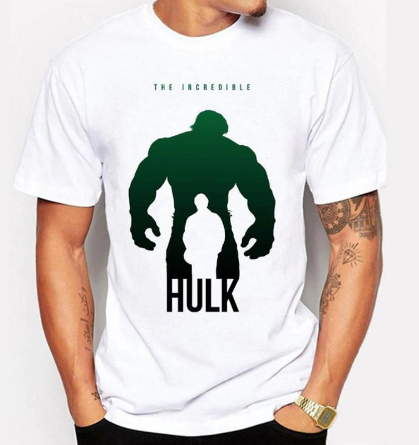 The Incredible Hulk Shadow Avengers T-Shirt-RashGuardStore