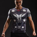 Thor 'Battle Armor' Short Sleeve Compression Rashguard-RashGuardStore