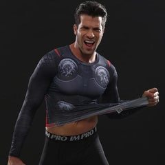 Thor 'Infinity War' Long Sleeve Compression Rashguard-RashGuardStore