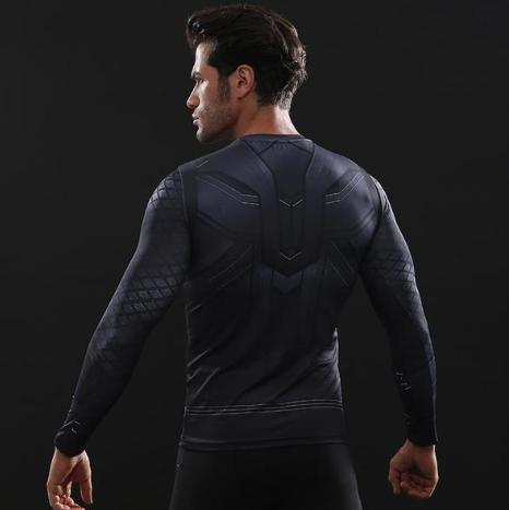 Thor 'Infinity War' Long Sleeve Compression Rashguard-RashGuardStore