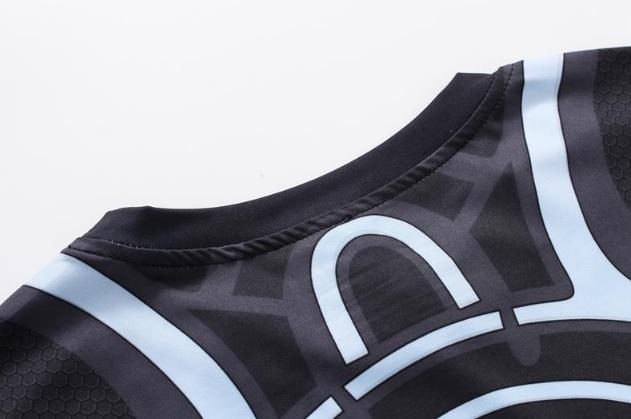 Tron 'Tron Legacy' Short Sleeve Compression Rashguard-RashGuardStore