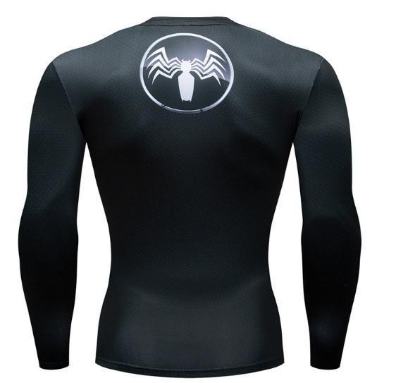 Venom 'Comic' Premium DriFIt Long Sleeve Rashguard-RashGuardStore