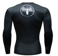 Venom 'Comic' Premium DriFIt Long Sleeve Rashguard-RashGuardStore