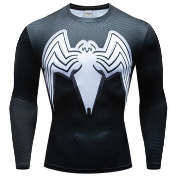 Venom Premium Dri-Fit Long Sleeve Rashguard-RashGuardStore
