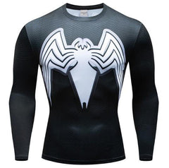 Venom Premium Dri-Fit Long Sleeve Rashguard-RashGuardStore